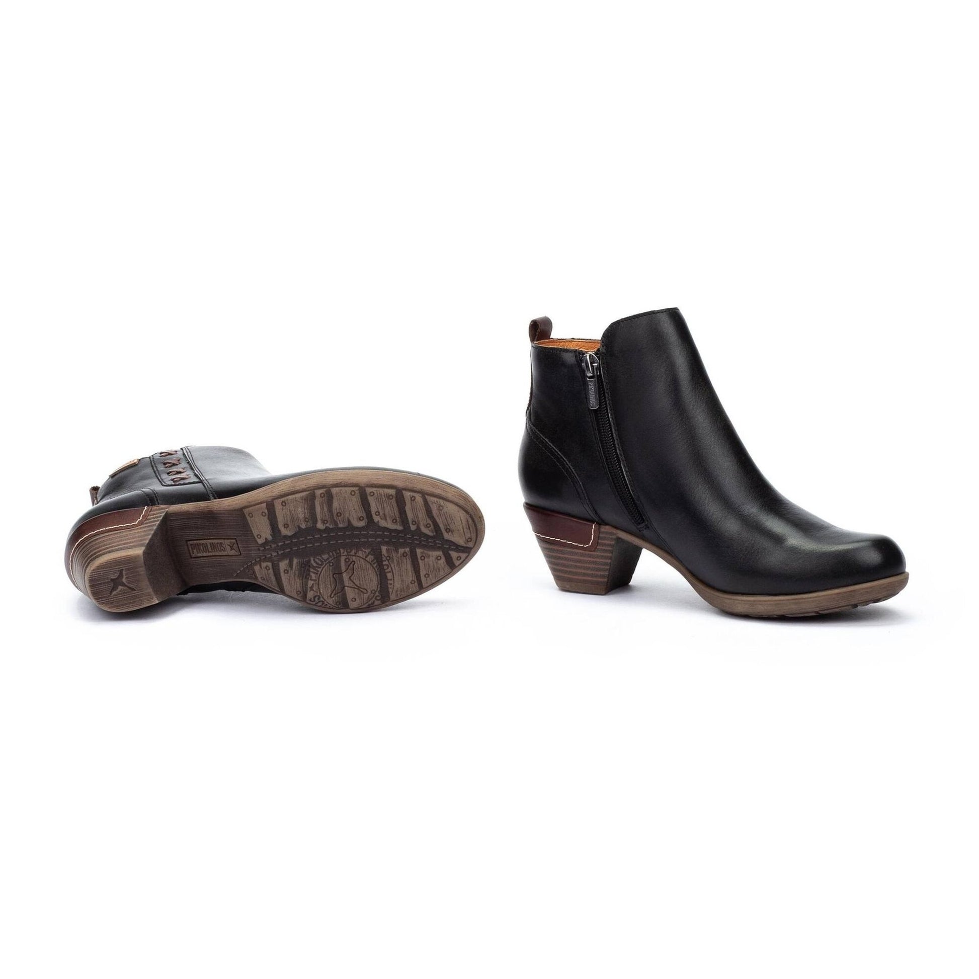 Rotterdam Stitch Boot | Leather | Black - BOOT - PIKOLINOS