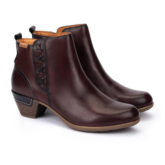 Rotterdam Stitch Boot | Leather | Caoba - Boot - Pikolinos