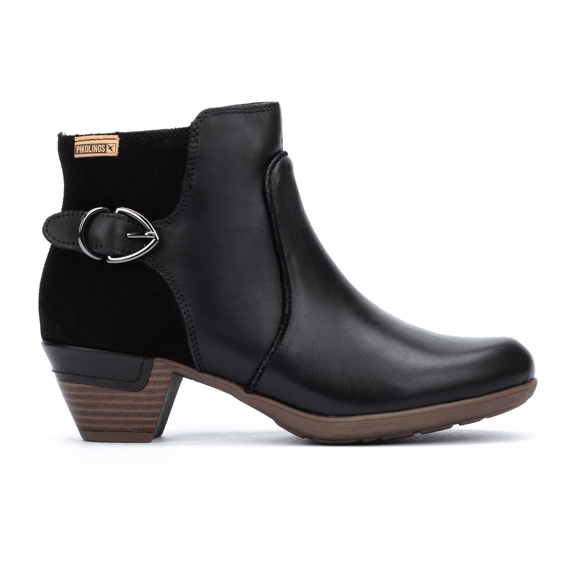 Rotterdam Zip Boot | Calfskin | Black - Boot - Pikolinos