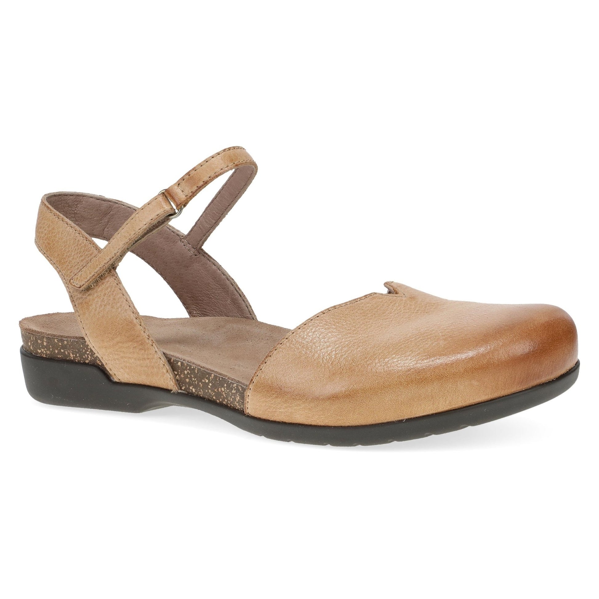 Rowan | Distressed Leather | Honey - sandals - Dansko