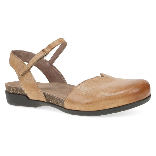 Rowan | Distressed Leather | Honey - sandals - Dansko