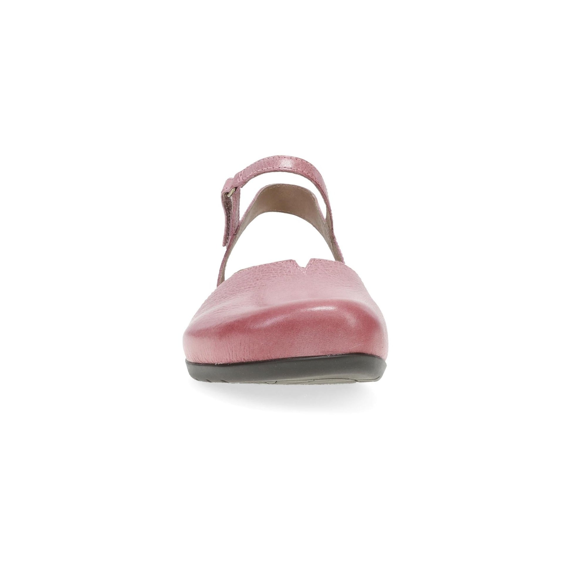 Rowan | Milled Burnished Leather | Pink - sandals - Dansko