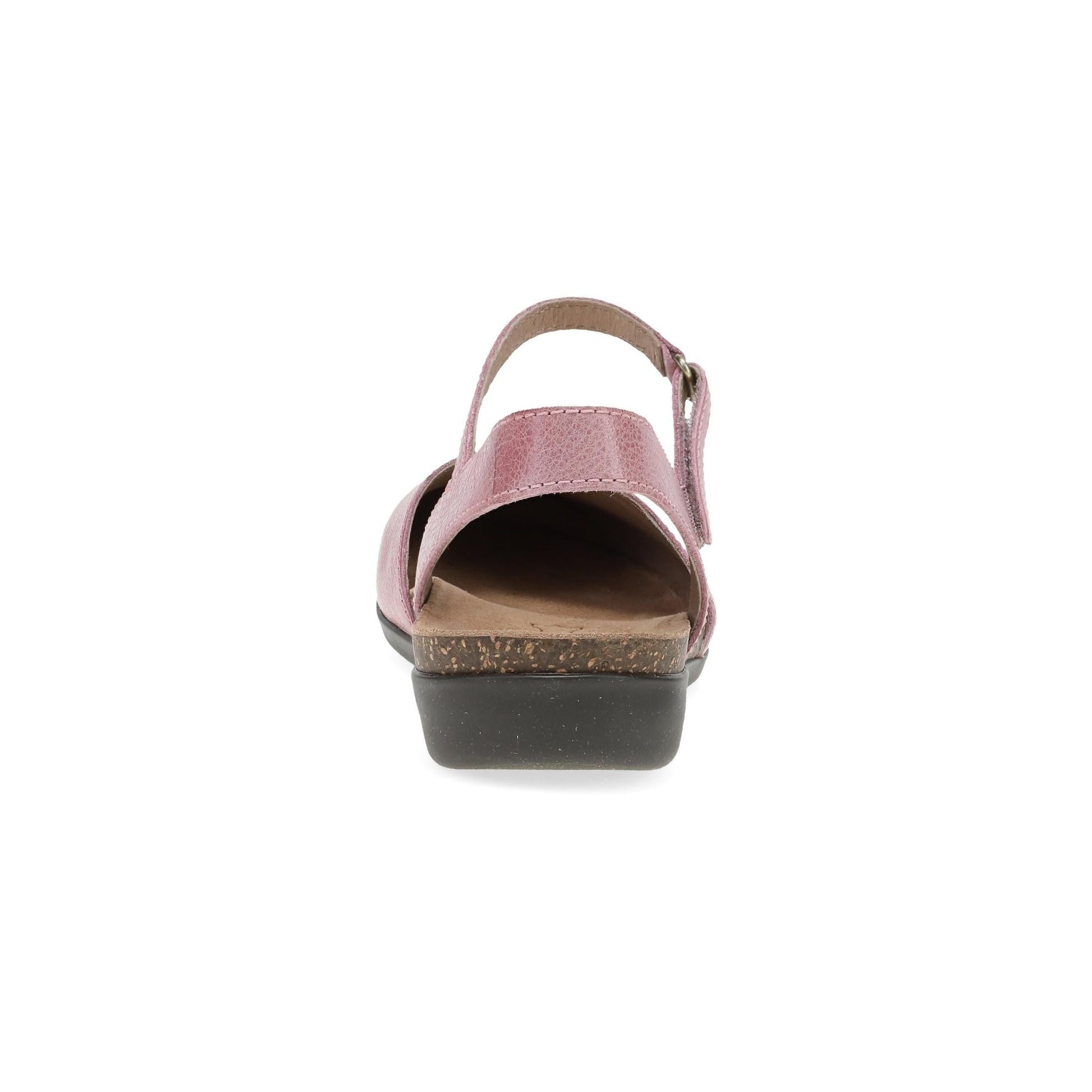 Rowan | Milled Burnished Leather | Pink - sandals - Dansko