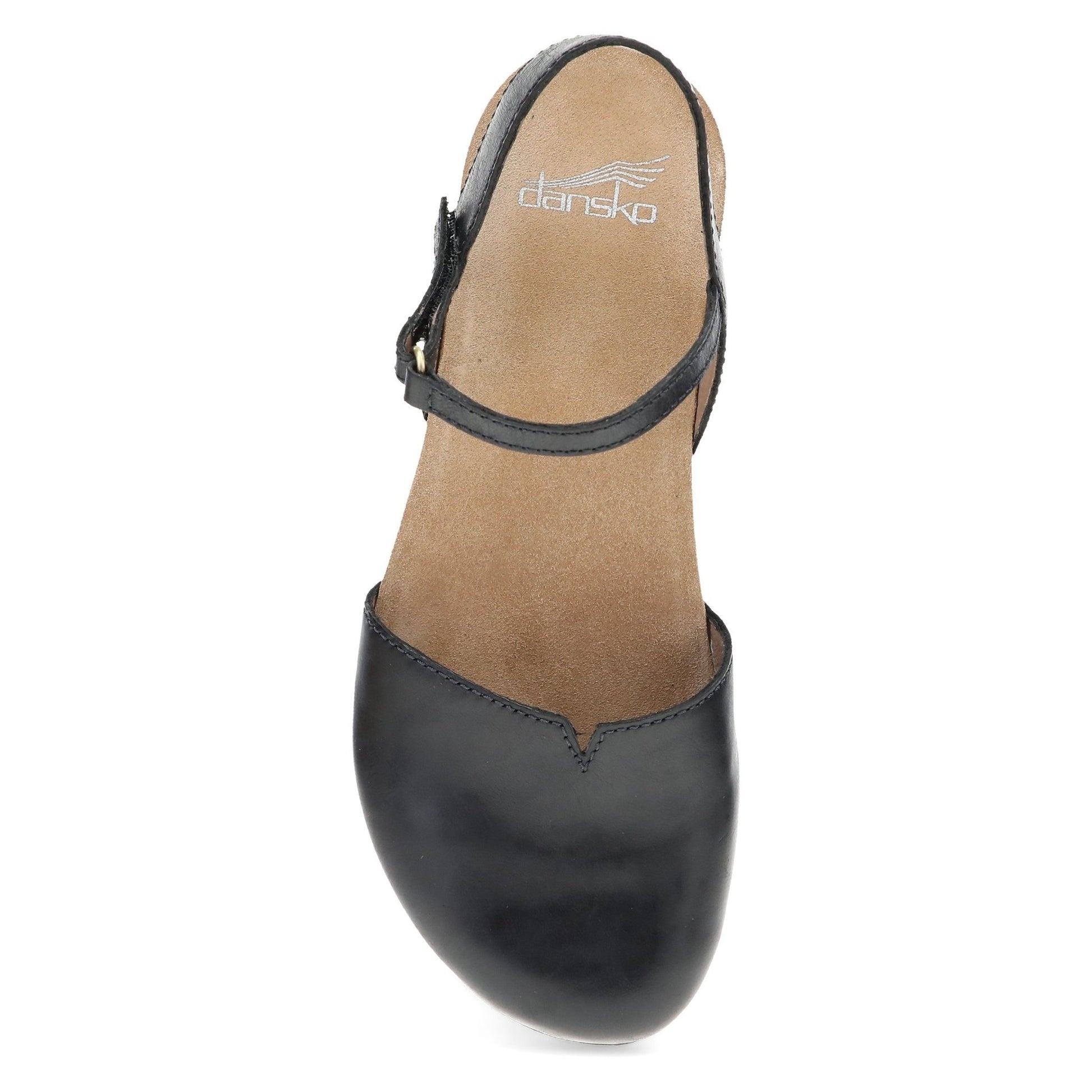 Rowan | Waxy Burnished | Black - Shoe - Dansko