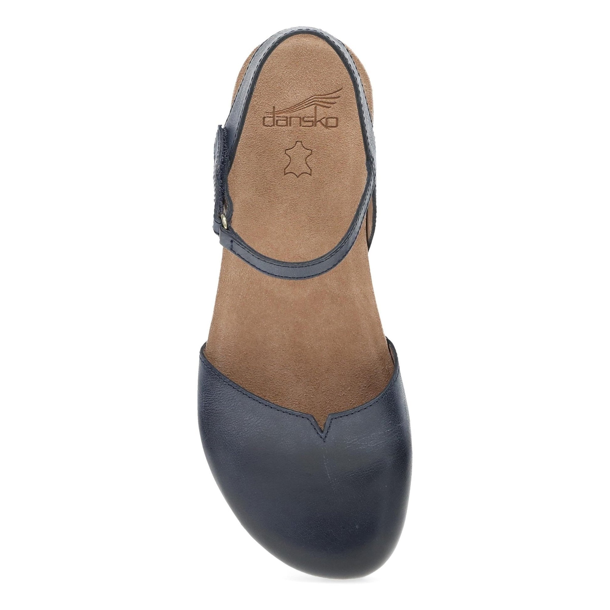Rowan | Waxy Burnished | Navy - Shoe - Dansko