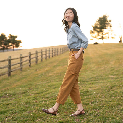 Rowan | Waxy Burnished | Tan - sandals - Dansko