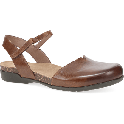 Rowan | Waxy Burnished | Tan - Sandals - Dansko