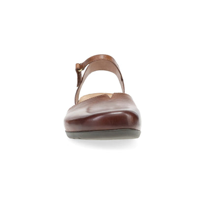 Rowan | Waxy Burnished | Tan - sandals - Dansko
