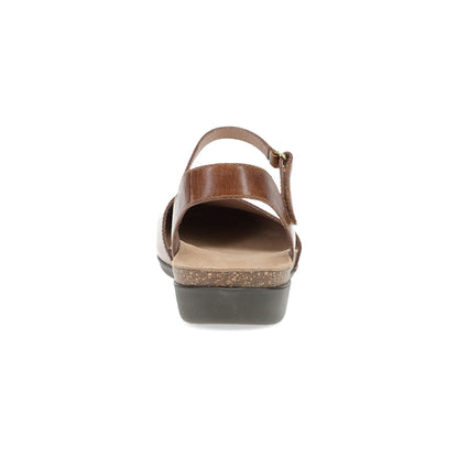 Rowan | Waxy Burnished | Tan - sandals - Dansko