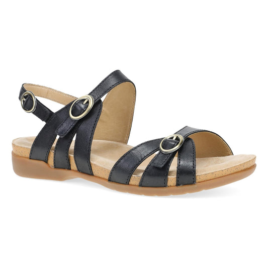Ruthie | Leather | Black - sandals - Dansko