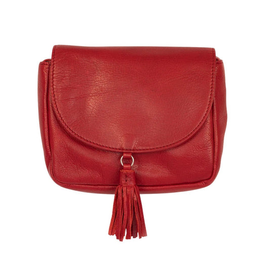 Ruthie Small Flap Crossbody | Garnet - bag - Osgoode Marley