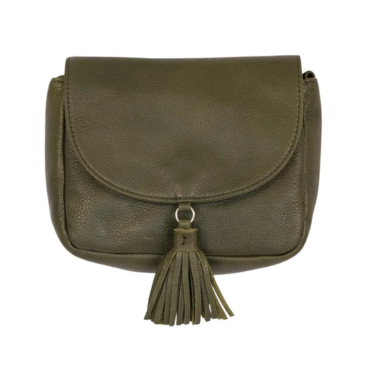 Ruthie Small Flap Crossbody | Olive - bag - Osgoode Marley