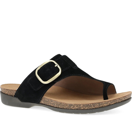Rylee | Suede | Black - Sandals - Dansko