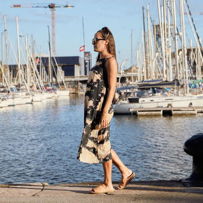 Saint Tropez | Leather | Fawn Tan - sandals - VIBAe
