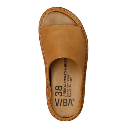Saint Tropez | Leather | Fawn Tan - sandals - VIBAe