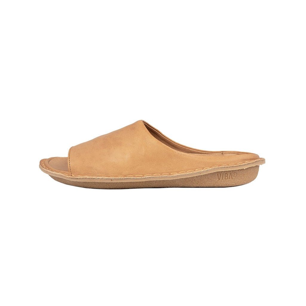 Saint Tropez | Leather | Fawn Tan - sandals - VIBAe