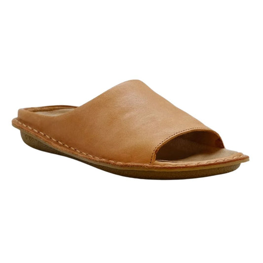 Saint Tropez | Leather | Fawn Tan - sandals - VIBAe