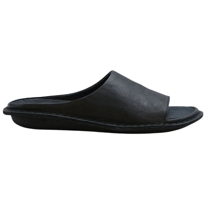 Saint Tropez | Leather | Preto Black - sandals - VIBAe