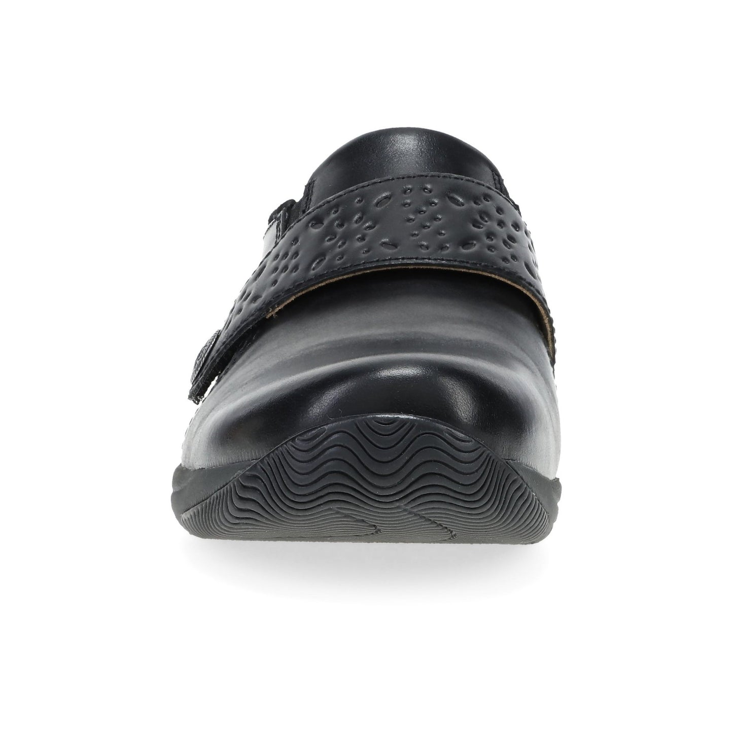 Sallie | Waxy Burnished | Black - shoe - Dansko