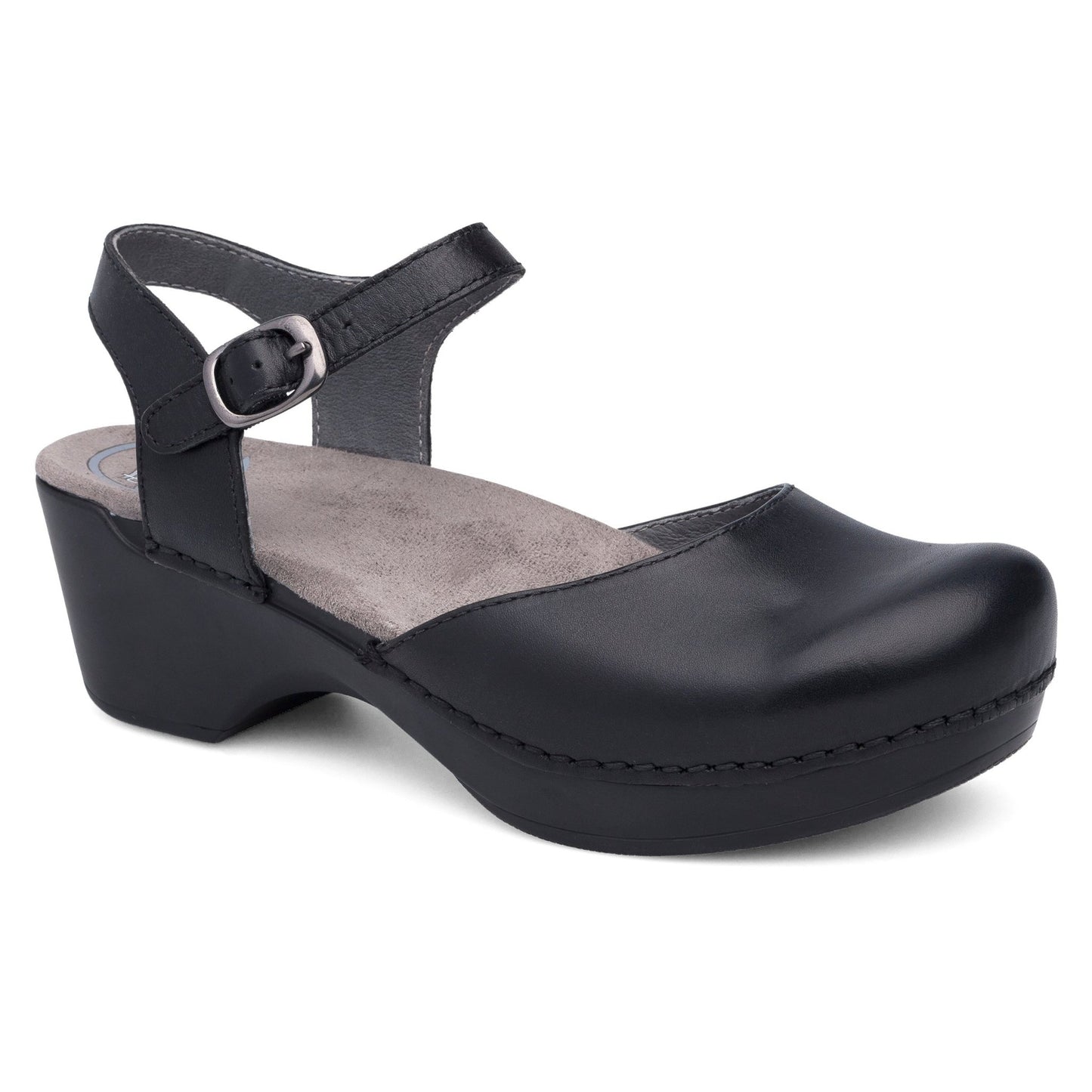 Sam | Leather | Black - clog - Dansko