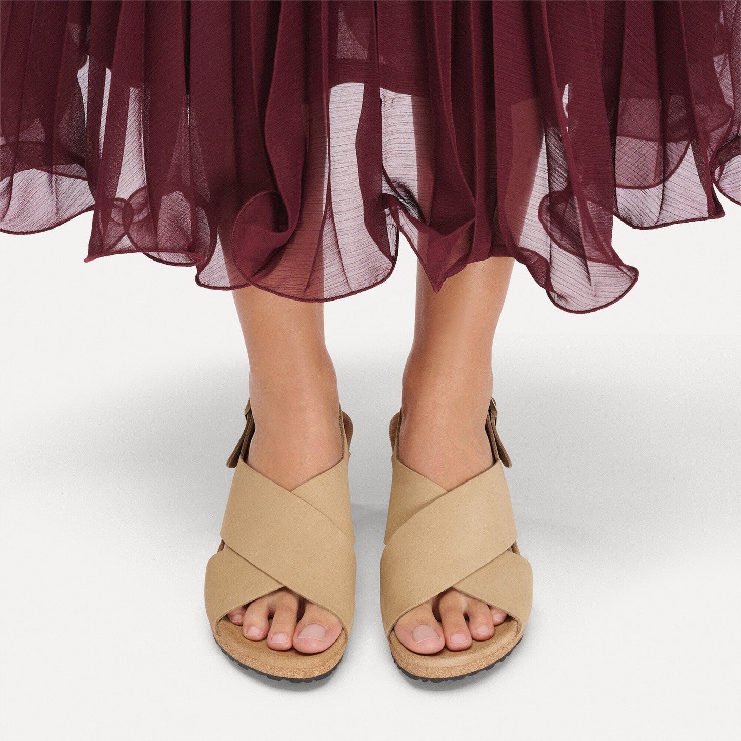 Samira | Nubuck | Sandcastle - Wedge - Birkenstock