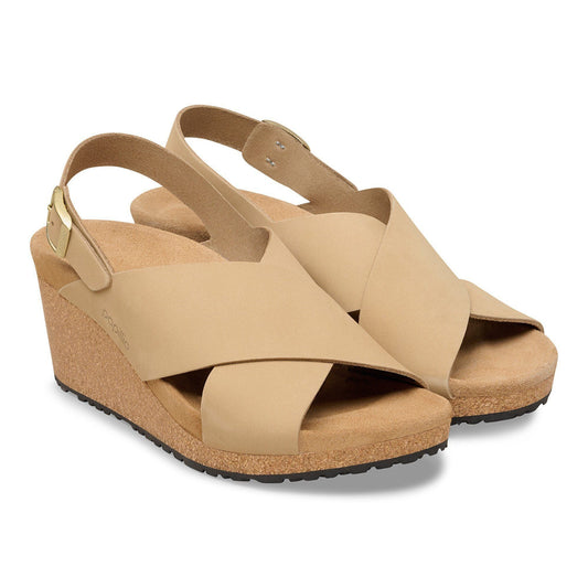 Samira | Nubuck | Sandcastle - Wedge - Birkenstock
