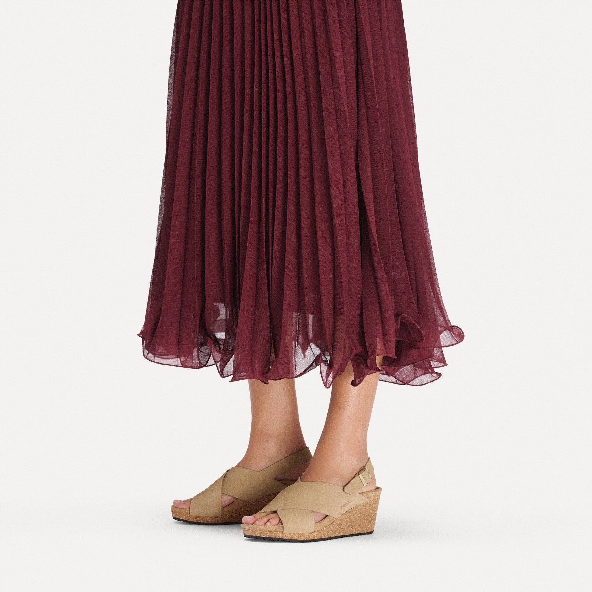 Samira | Nubuck | Sandcastle - Wedge - Birkenstock