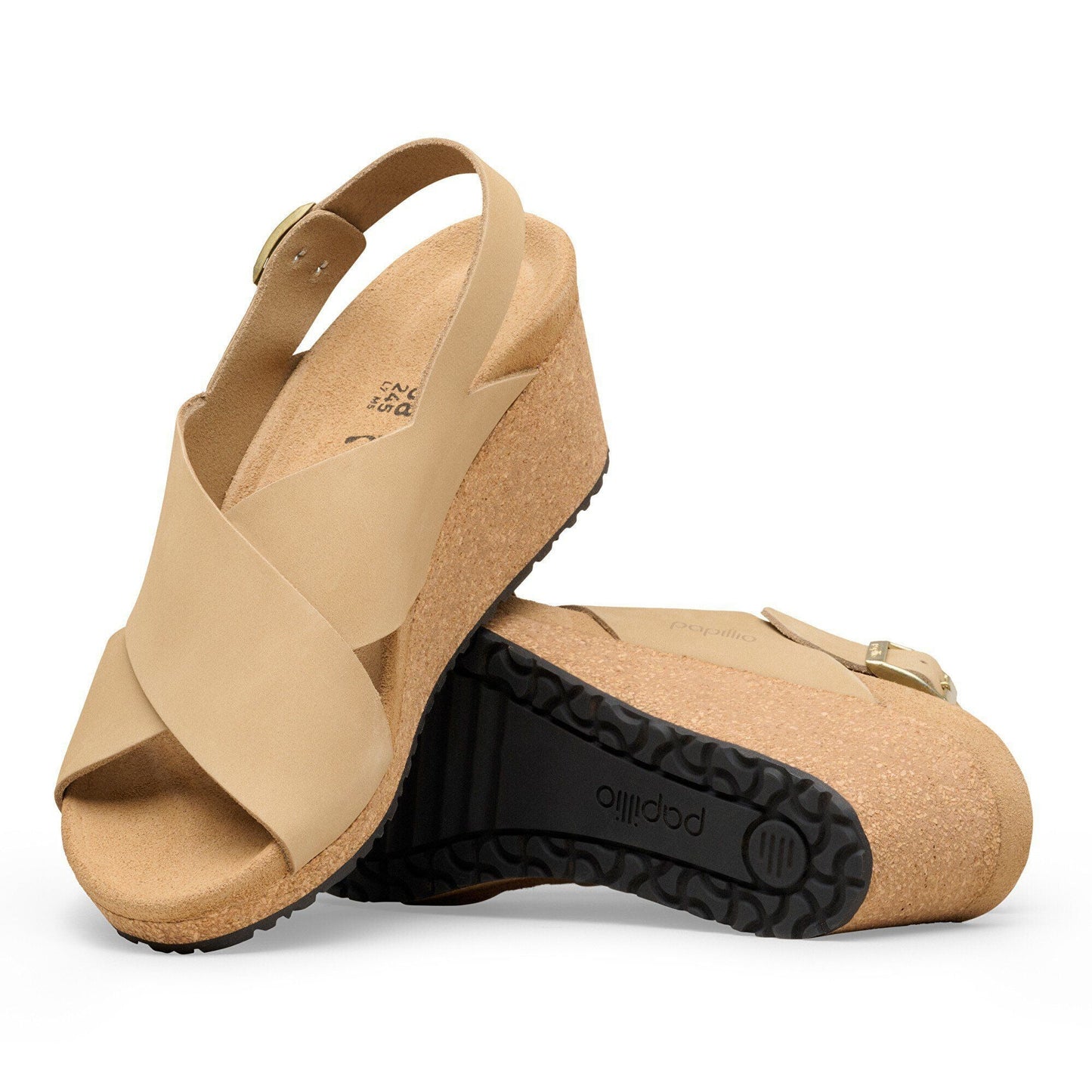 Samira | Nubuck | Sandcastle - Wedge - Birkenstock