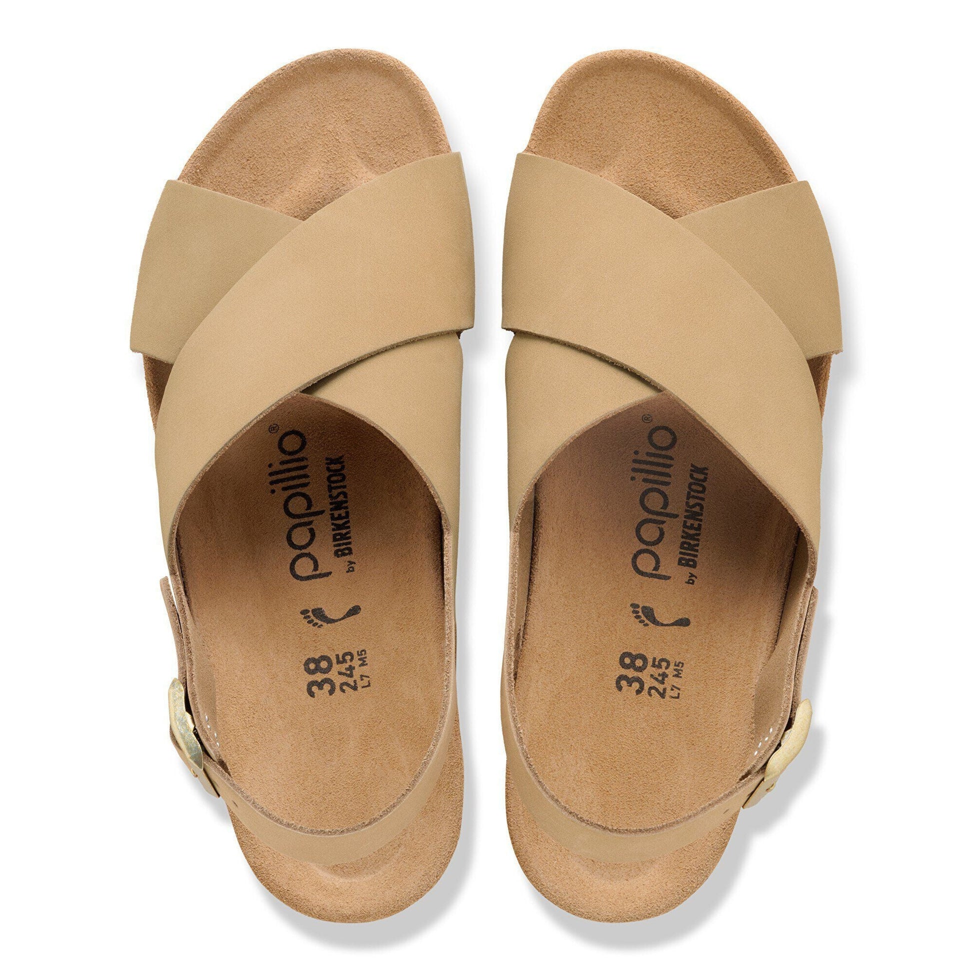 Samira | Nubuck | Sandcastle - Wedge - Birkenstock