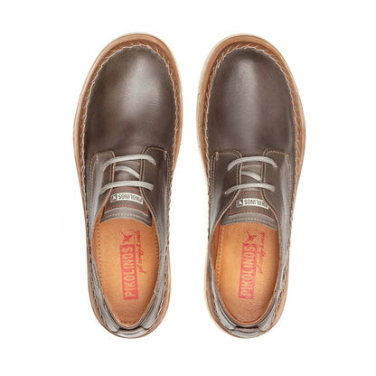 San Juan Lace Up | Men | Leather | Dark Grey - Shoe - Pikolinos