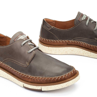 San Juan Lace Up | Men | Leather | Dark Grey - Shoe - Pikolinos