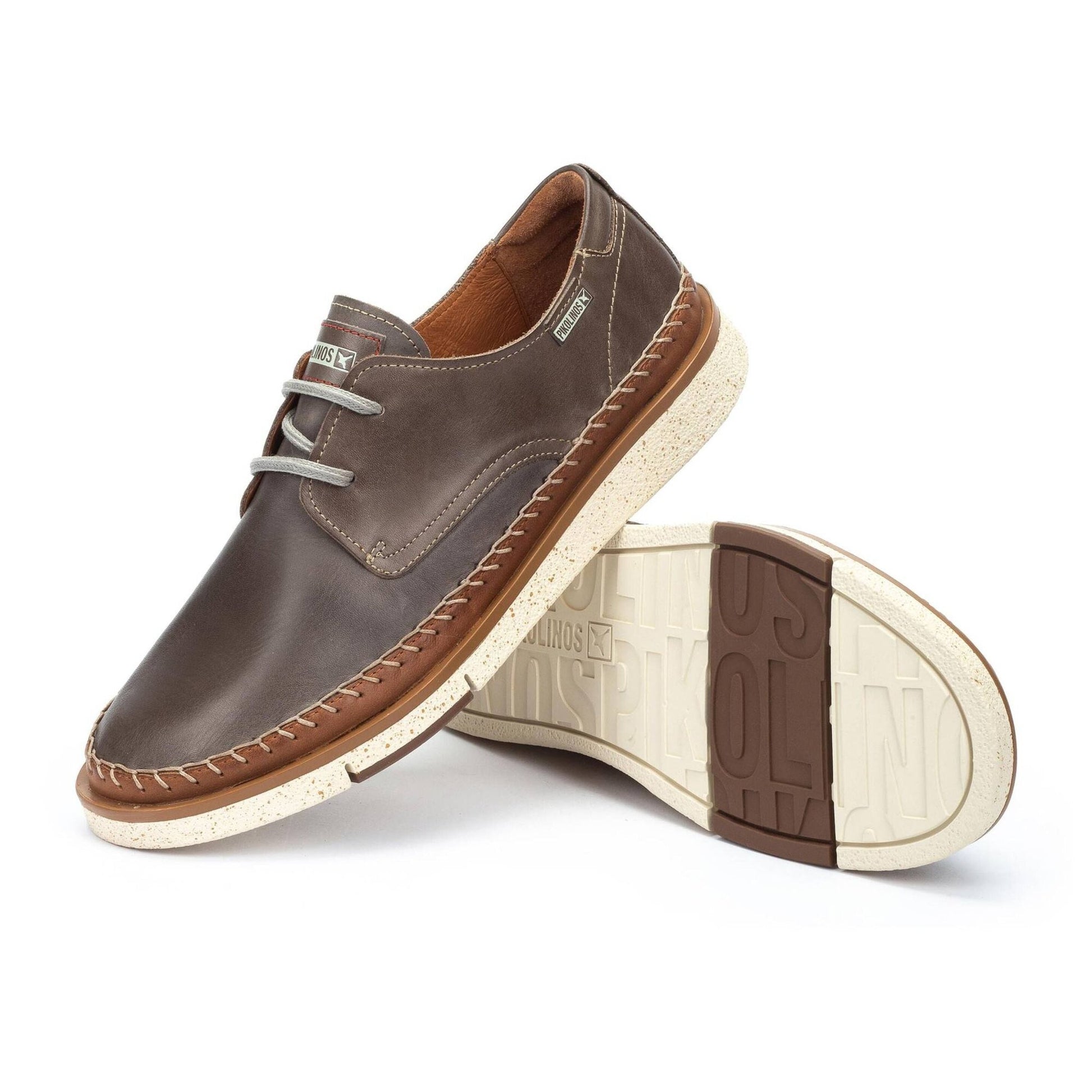 San Juan Lace Up | Men | Leather | Dark Grey - Shoe - Pikolinos