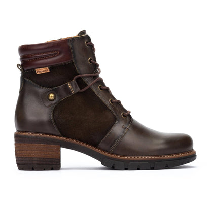 San Sebastian Lace Up Boots | Leather | Forest - Boot - Pikolinos