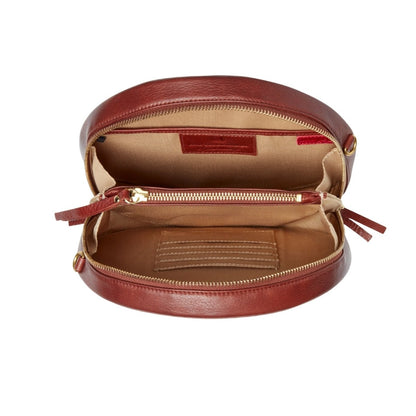 Sawyer Circle Crossbody | Brandy - bag - Osgoode Marley