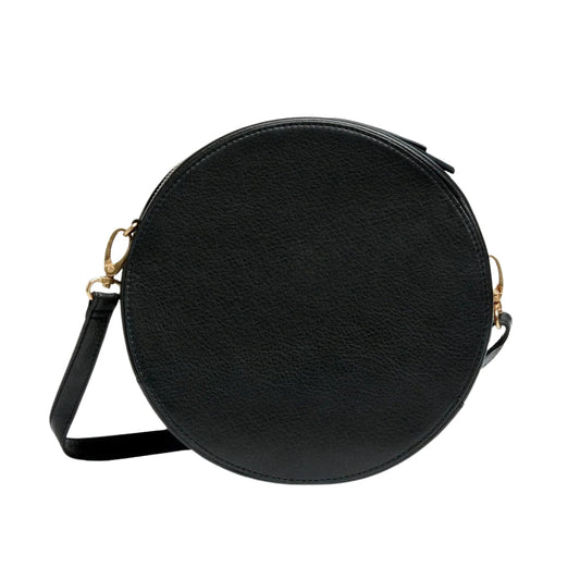 Sawyer Circle Crossbody | Leather | Black - Bag - Osgoode Marley
