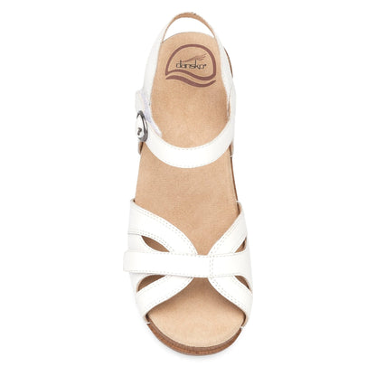 Season | Leather | White - sandals - Dansko