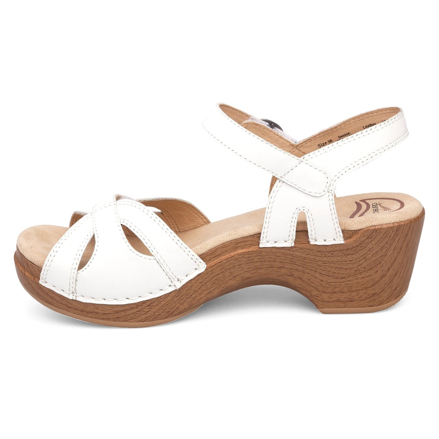 Season | Leather | White - sandals - Dansko