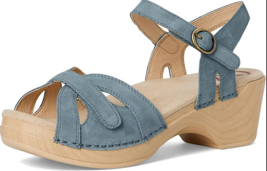 Season | Suede | Denim - Sandals - Dansko