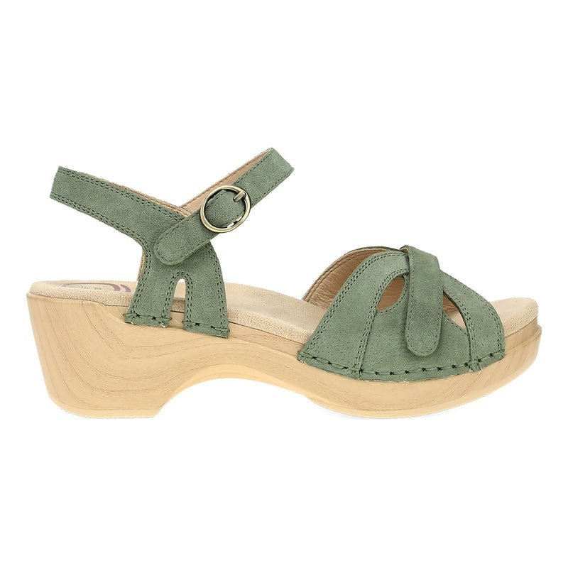 Season | Suede | Sage - Wedge - Dansko