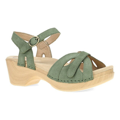 Season | Suede | Sage - Wedge - Dansko