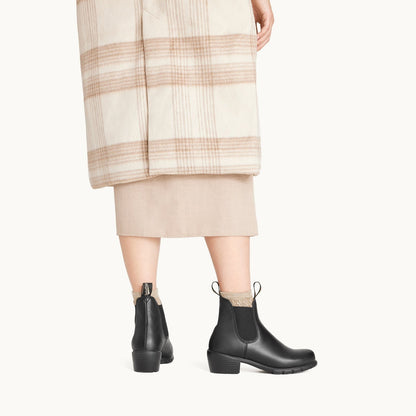 Series Heeled Boot 1671 | Women | Leather | Black - Boot - BLUNDSTONE