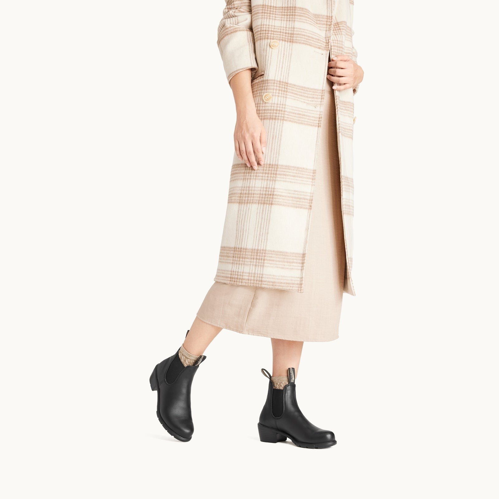 Series Heeled Boot 1671 | Women | Leather | Black - Boot - BLUNDSTONE