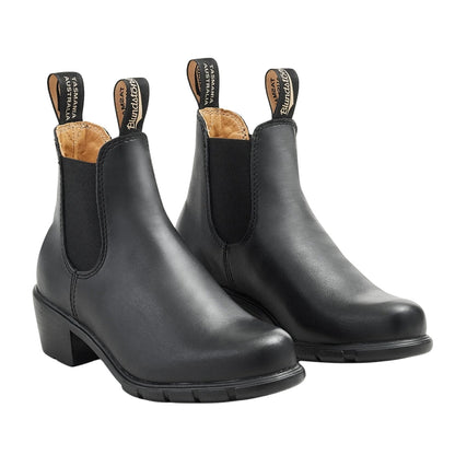 Series Heeled Boot 1671 | Women | Leather | Black - Boot - BLUNDSTONE