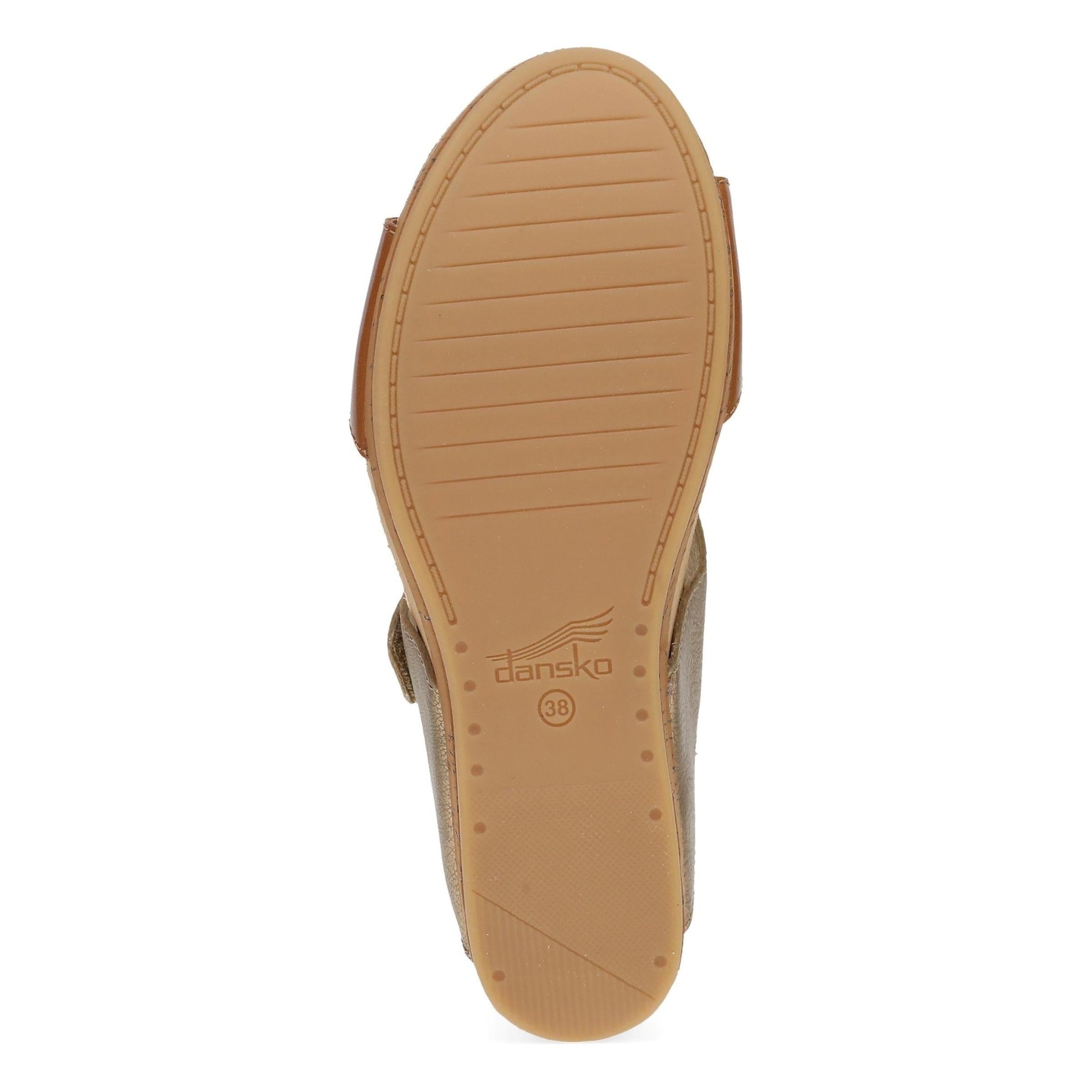 Shannon | Leather | Gold/Tan - Wedge - Dansko