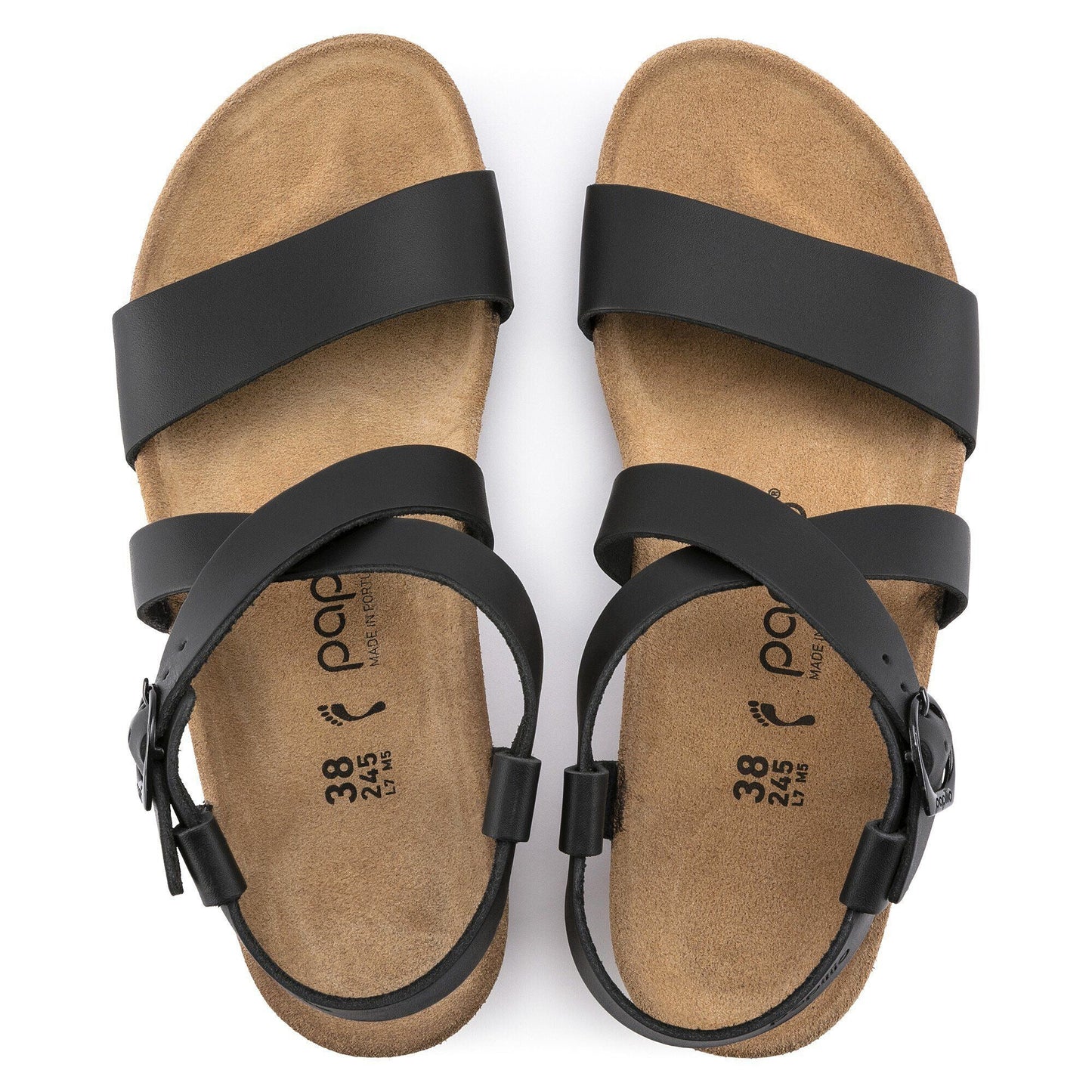 Sibyl Ring - Buckle | Leather | Black - Wedge - Birkenstock