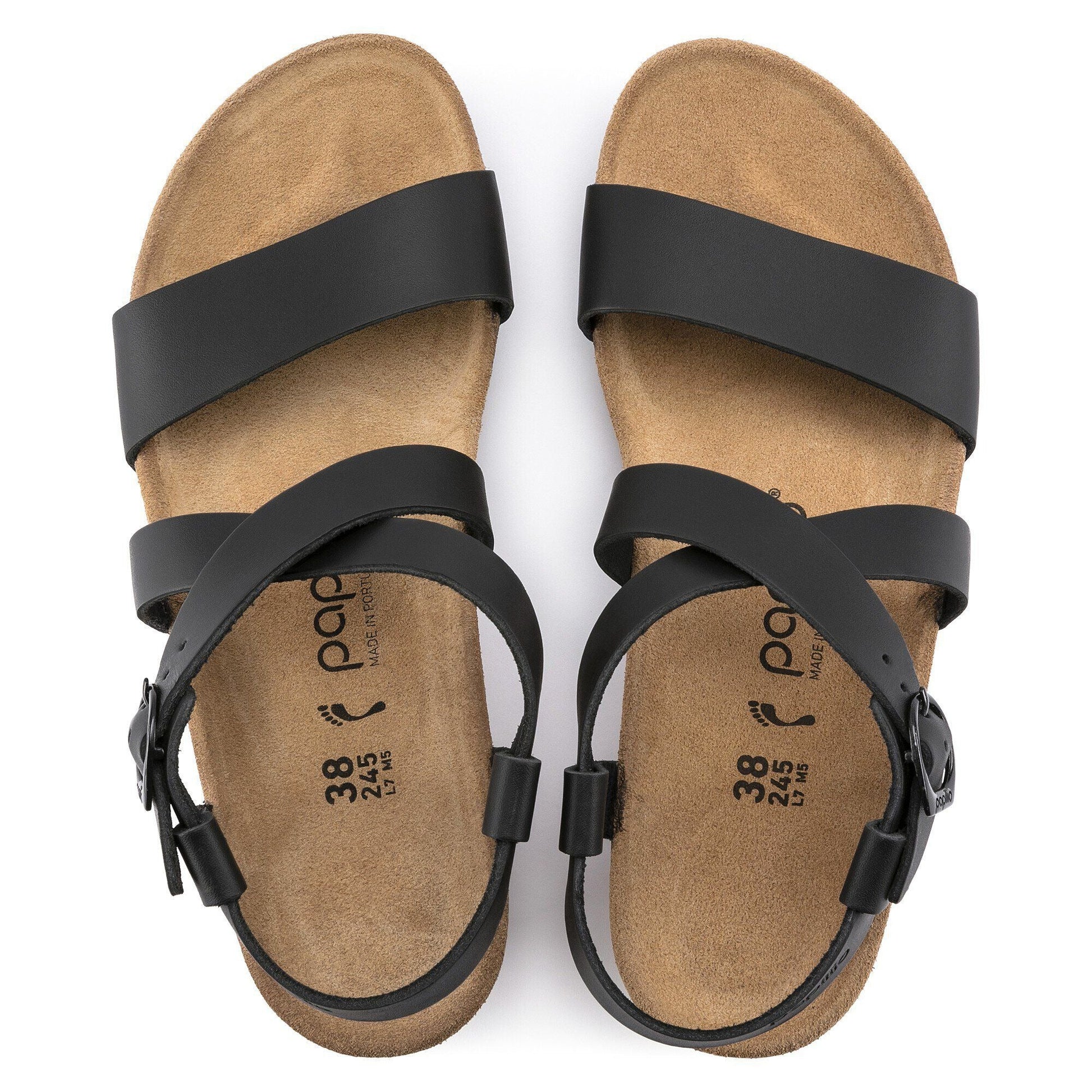 Sibyl Ring - Buckle | Leather | Black - Wedge - Birkenstock