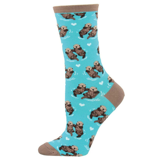 Significant Otter | Women | Bright Blue - socks - Socksmith
