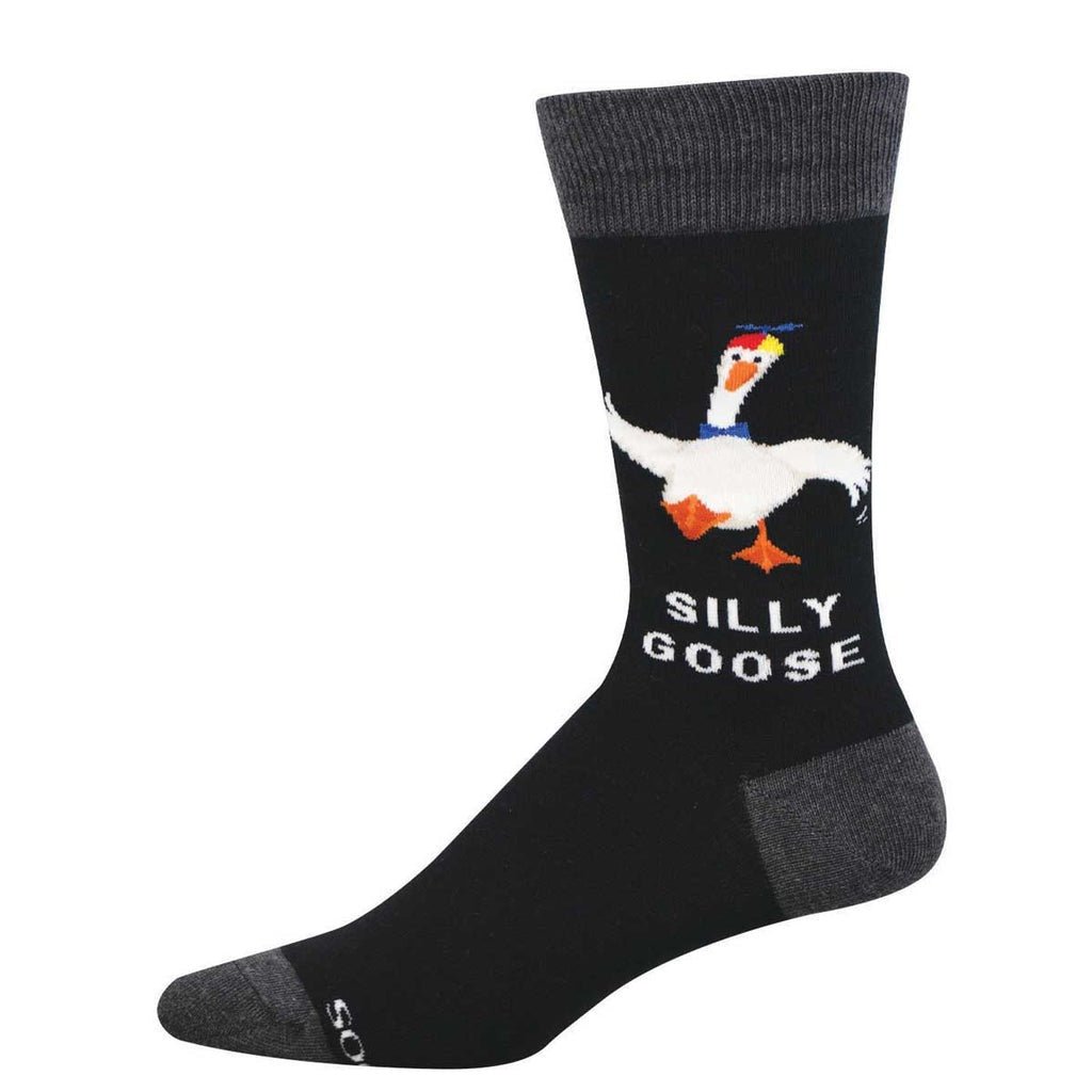 Silly Goose | Men | Black - socks - Socksmith