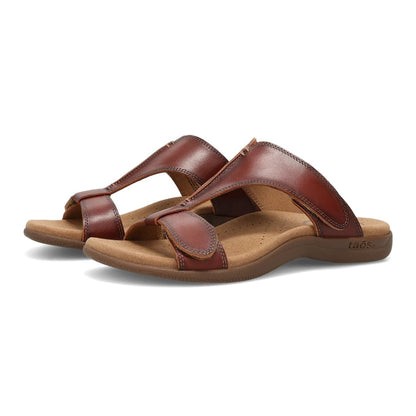 Slide Show | Leather | Cognac - sandals - Taos