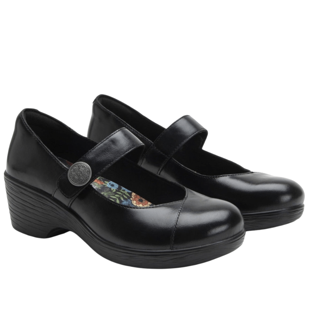 Sofi | Leather | Noir - Shoe - Alegria